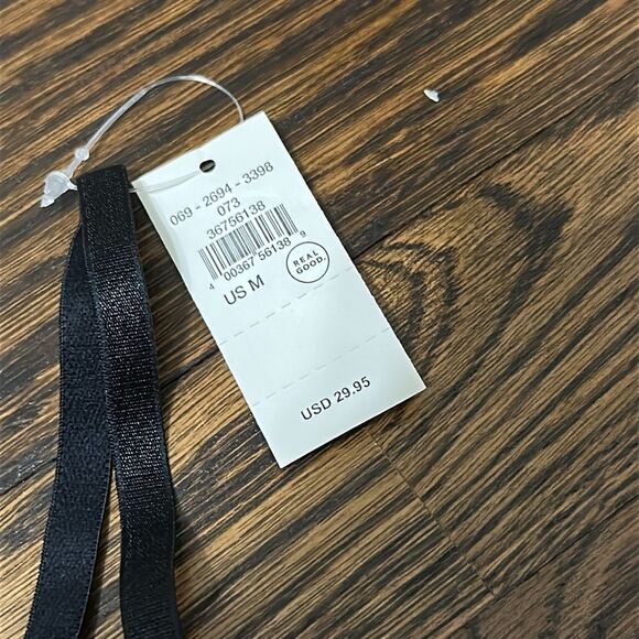 NWT Aerie Black Bralette w/ Lace Trim - Size Medium - Picture 3 of 8